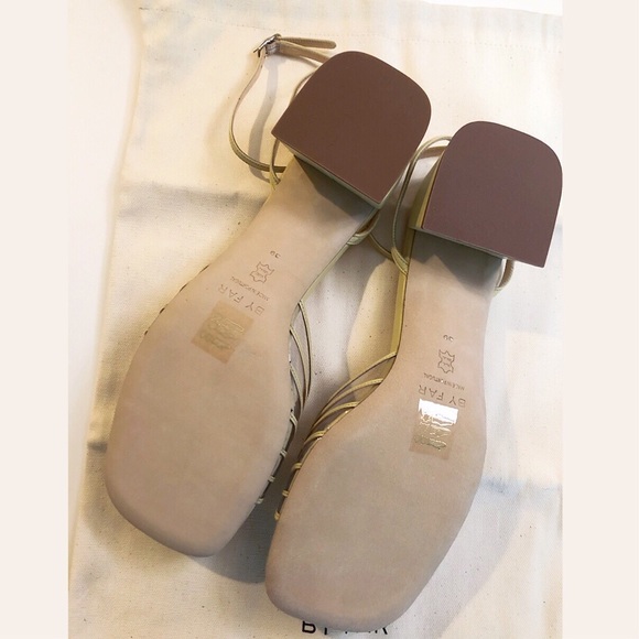 BY FAR Anna Sandals Sand sz39/9 New in Box - Picture 6 of 6